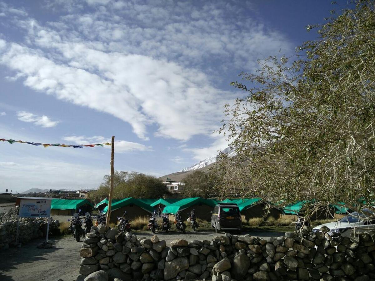 Pangong Delight Camps And Cottages Spangmik Dış mekan fotoğraf